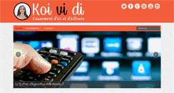 Desktop Screenshot of koividi.com