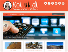 Tablet Screenshot of koividi.com